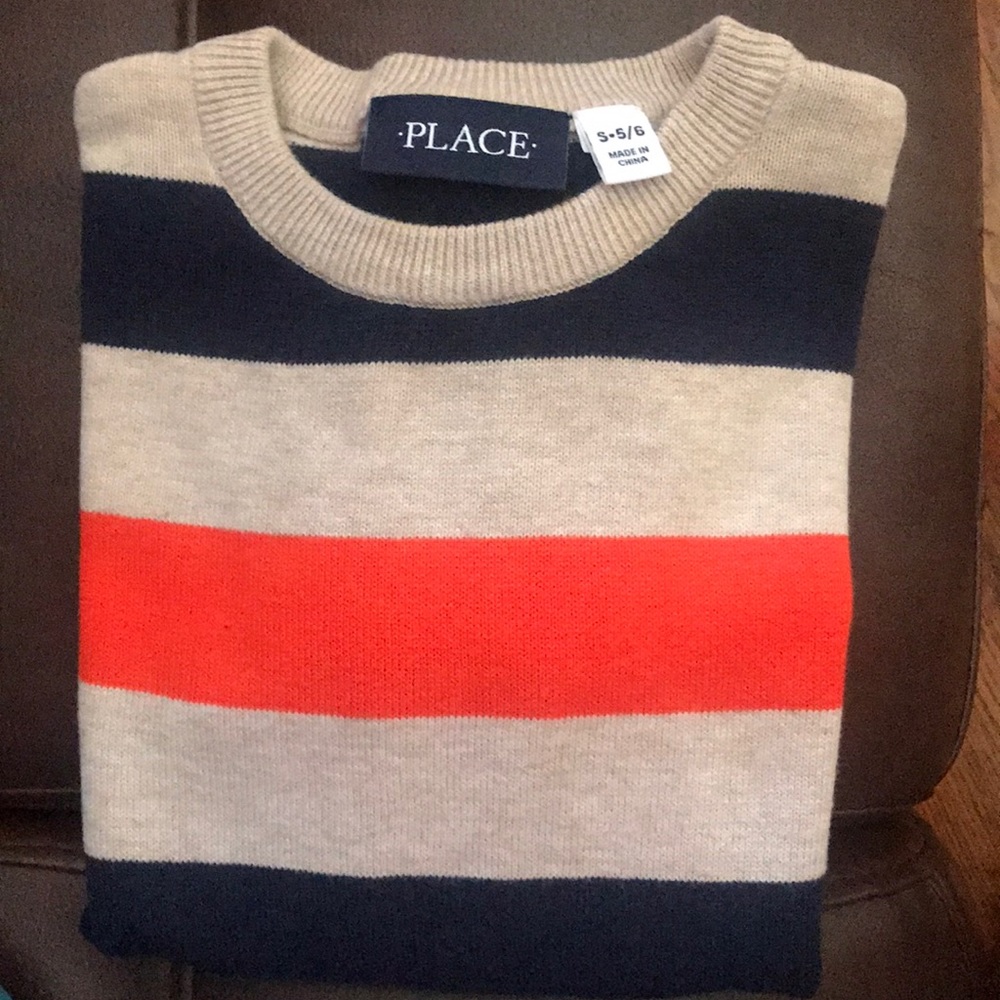 🌦☃️ PLACE SWEATER  IN SIZE: S.5/6 ❄️